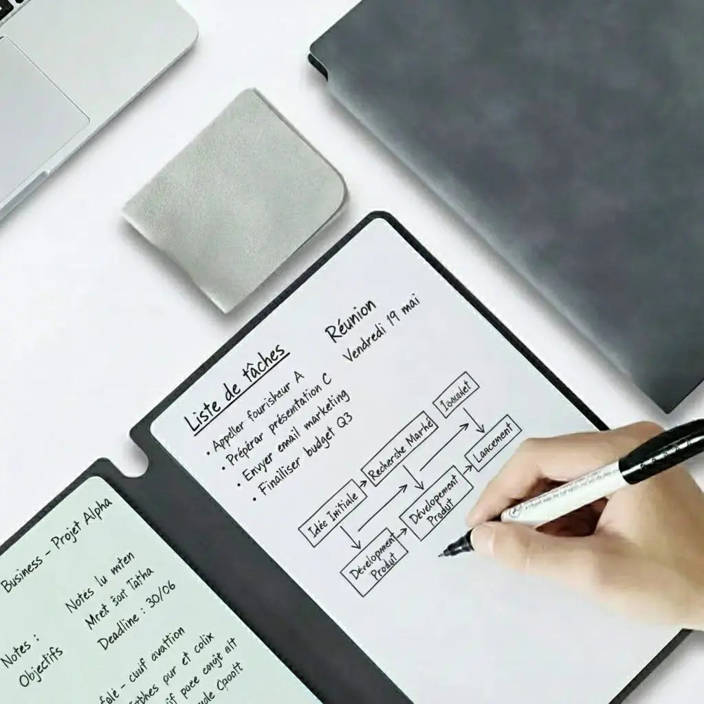 Bloc-Notes Effaçable Réutilisable  Sterr Store
